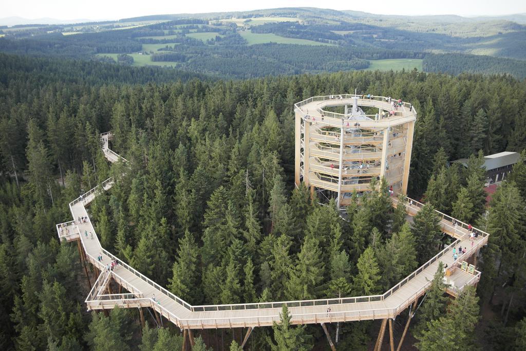 Апартаменти Mysi V Bote Lipno Ліпно-над-Влтавою Екстер'єр фото
